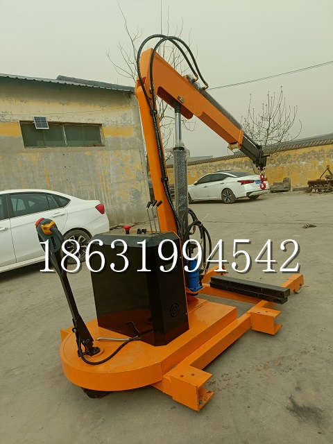 方正县自卸车厢随车吊 自制轮式四不像起重机 四驱平板吊 5吨 贵盛